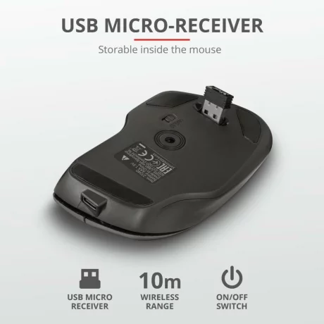 Trust Themo Rechargeable Wireless Mouse