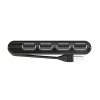 HUB extern TRUST, porturi USB USB 2.0 x 4, conectare prin USB 2.0, cablu 0.16 m, negru, &quot;TR-14591&quot;