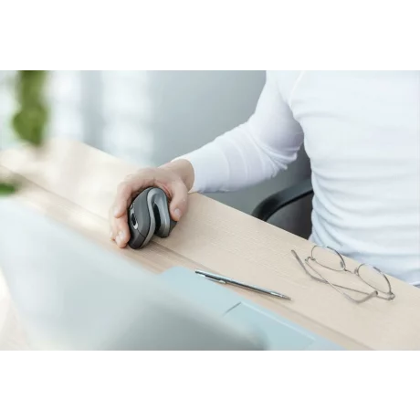 MOUSE TRUST, &quot;Verro Ergonomic&quot; notebook, PC, wireless, optic, USB, 1600 dpi, 6/1, buton selectare viteza, negru, &quot;TR-23507&quot;, (include TV 0.15 lei)