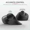 MOUSE TRUST, &quot;Verro Ergonomic&quot; notebook, PC, wireless, optic, USB, 1600 dpi, 6/1, buton selectare viteza, negru, &quot;TR-23507&quot;, (include TV 0.15 lei)