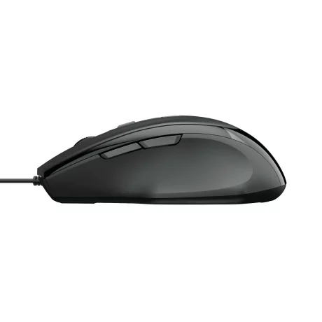 MOUSE TRUST, &quot;Voca Comfort&quot; notebook, PC, cu fir, optic, USB, 2400 dpi, 6/1, buton selectare viteza, negru, &quot;TR-23650&quot;, (include TV 0.15 lei)