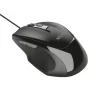 MOUSE TRUST, &quot;Voca Comfort&quot; notebook, PC, cu fir, optic, USB, 2400 dpi, 6/1, buton selectare viteza, negru, &quot;TR-23650&quot;, (include TV 0.15 lei)