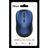 MOUSE TRUST, &quot;Yvi&quot; notebook, PC, wireless, optic, USB, 1600 dpi, 4/1, buton selectare viteza, albastru, &quot;TR-19663&quot;, (include TV 0.15 lei)