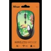 MOUSE TRUST, &quot;Yvi&quot; notebook, PC, wireless, optic, USB, 1600 dpi, 4/1, buton selectare viteza, negru / print, &quot;TR-23389&quot;, (include TV 0.15 lei)