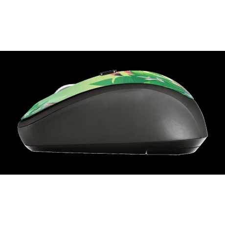 MOUSE TRUST, &quot;Yvi&quot; notebook, PC, wireless, optic, USB, 1600 dpi, 4/1, buton selectare viteza, negru / print, &quot;TR-23389&quot;, (include TV 0.15 lei)