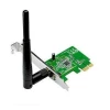PLACA RETEA ASUS , intern wireless 2.4 GHz, PCI-E, port, 150 Mbps, antena externa x 1, &quot;PCE-N10&quot;