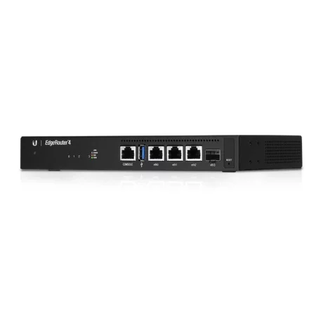 Ubiquiti EdgeRouter ER-4; 4x Gigabit LAN, 1x SFP Gigabit, 1x USB, 3.4 million pps, 1 GHz CPU &quot;ER-4&quot;