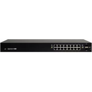 SWITCH UBIQUITI, EdgeSwitch 16, porturi Gigabit x 16, managed, rackabil, carcasa metalica, &quot;ES-16-150W&quot;