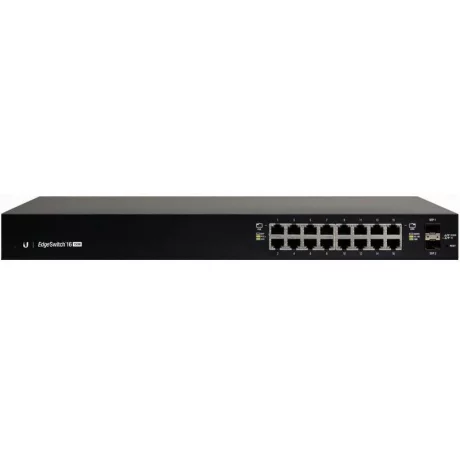 SWITCH UBIQUITI, EdgeSwitch 16, porturi Gigabit x 16, managed, rackabil, carcasa metalica, &quot;ES-16-150W&quot;