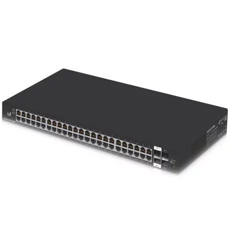 SWITCH UBIQUITI, EdgeSwitch ES-48-LITE-EU, porturi Gigabit x 48, SFP x 4, managed, rackabil, carcasa metalica, &quot;ES-48-LITE&quot;