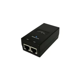 INJECTOR PoE UBIQUITI, port Gigabit x 2, unmanaged, nerackabil, carcasa metalica, &quot;POE-24-12W-G&quot;