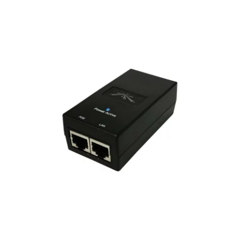 INJECTOR PoE UBIQUITI, port Gigabit x 2, unmanaged, nerackabil, carcasa metalica, &quot;POE-24-12W-G&quot;