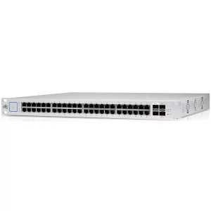 SWITCH PoE UBIQUITI, &quot;UNIFI SWITCH 8&quot;port Gigabit x 48, SFP SFP+ x 4, managed, rackabil, carcasa metalica, &quot;US-48-500W&quot;