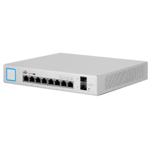 SWITCH UBIQUITI, UniFiSwitch, porturi Gigabit x 8, SFP x 2, managed, carcasa metalica, &quot;US-8-150W&quot;