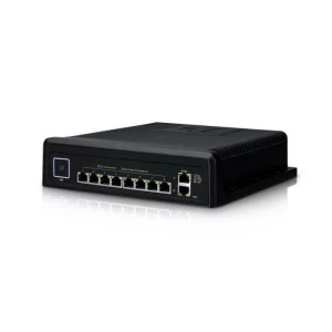 SWITCH PoE UBIQUITI, &quot;UNIFI SWITCH 8&quot;port Gigabit x 8, managed, nerackabil, carcasa metalica, &quot;USW-INDUSTRIAL&quot;