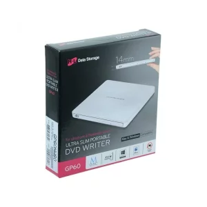 DVD-RW extern, LG, interfata USB 2.0, alb, &quot;GP60NW60&quot;