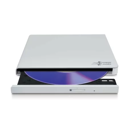 DVD-RW extern, HITACHI-LG, interfata USB 2.0, alb, &quot;GP57EW40&quot;