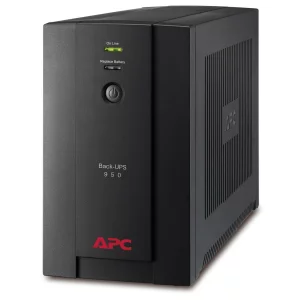 UPS APC, &quot;Back-UPS BX&quot;, Line Int. , mini tower, 950VA/480W, AVR, IEC x 6, LED, back-up 1 - 10 min., &quot;BX950UI&quot;, SP prelungire garantie(WBEXTWAR1YR-SP- 01/WBEXTWAR3YR-SP-01),