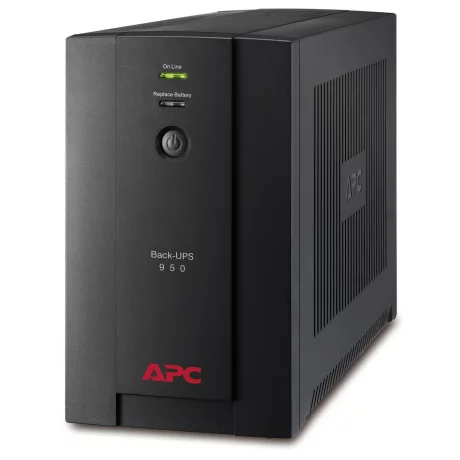 UPS APC, &quot;Back-UPS BX&quot;, Line Int. , mini tower, 950VA/480W, AVR, Schuko x 4, LED, back-up 1 - 10 min., &quot;BX950U-GR&quot;, SP prelungire garantie(WBEXTWAR1YR-SP-01/WBEXTWAR3YR-SP-01),