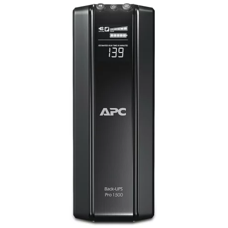 UPS APC, &quot; Back-UPS RS&quot;, Line Int. cu management, tower, 1500VA/865W, AVR, IEC x 10, 1 x baterie APCRBC124, display LCD, back-up 11 - 20 min., &quot;BR1500GI&quot;