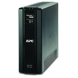 UPS APC, &quot; Back-UPS RS&quot;, Line Int. cu management, tower, 1500VA/865W, AVR, Schuko x 4, 1 x baterie APCRBC124, display LCD, back-up 11 - 20 min., &quot;BR1500G-GR&quot;, SP prelungire garantie(WBEXTWAR1YR-SP-01/WBEXTWAR3YR-SP-01),