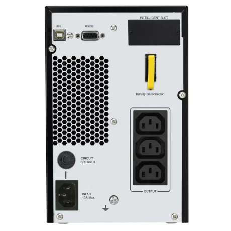 UPS APC, &quot;Smart-UPS RV&quot;, Online cu sinusoida pura, mini tower, 1000VA/800W, AVR, IEC x 3, display LCD,&quot;SRV1KI&quot;
