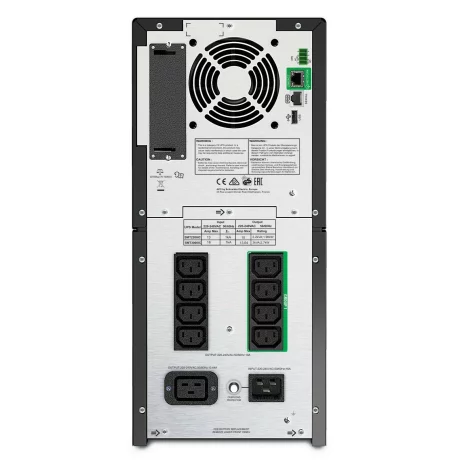 UPS APC, &quot;Smart-UPS SMT&quot;, Line Int. cu sinusoida pura cu management, tower, 2200VA/1980W, AVR, IEC x 8, 1 x baterie RBC55, display LCD, back-up 11 - 20 min., &quot;SMT2200IC&quot;, SP prelungire garantie(WBEXTWAR1YR-SP-03/WBEXTWAR3YR-SP-03),