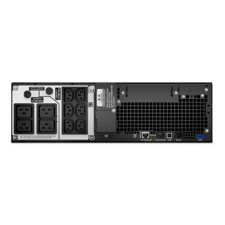 UPS APC, &quot; Smart-UPS SRT&quot;, Online cu sinusoida pura, rack, 5000VA / 4500W, AVR, IEC x 10, 1 x baterie APCRBC140, display LCD, back-up 1 - 10 min., &quot;SRT5KRMXLI&quot;, SP prelungire garantie (WBEXTWAR1YR-SP-05/WBEXTWAR3YR-SP-05),