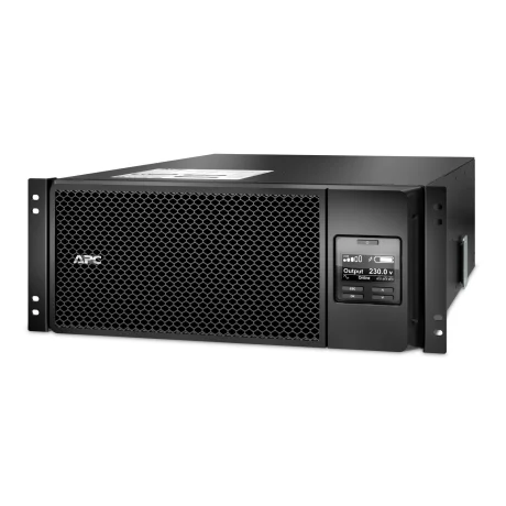 UPS APC, &quot;Smart-UPS SRT&quot;, Online cu sinusoida pura, rack, 6000VA / 6000W, AVR, IEC x 10, 1 x baterie APCRBC140, display LCD, back-up 1 - 10 min., &quot;SRT6KRMXLI&quot;, SP prelungire garantie(WBEXTWAR1YR-SP-05/WBEXTWAR3YR-SP-05),