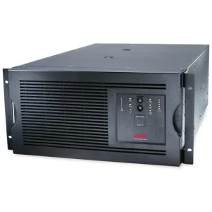 UPS APC, &quot;Smart-UPS SUA&quot;, Line Int. cu sinusoida pura cu management, tower, rack, 5000VA / 4000W, AVR, IEC x 10, 1 x baterie RBC55, display LCD, back-up 21 - 30 min., &quot;SUA5000RMI5U&quot;, SP prelungire garantie (WBEXTWAR1YR-SP-05/WBEXTWAR3YR-SP-05),