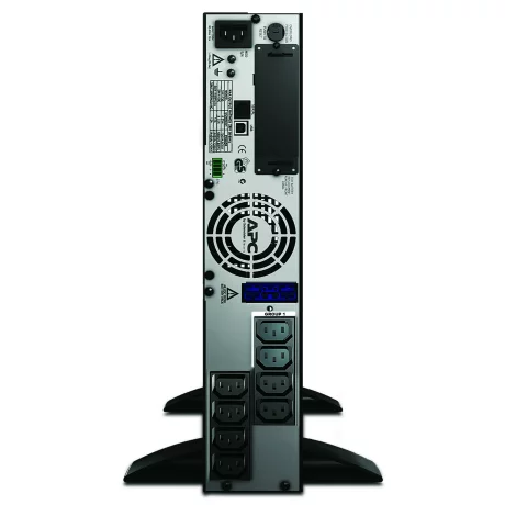 UPS APC, &quot;Smart-UPS X&quot;, Line Int. cu sinusoida pura cu management, tower, rack, 750VA / 600W, AVR, IEC x 8, 1 x baterie APCRBC116, display LCD, back-up 31 - 40 min., &quot;SMX750I&quot;, SP prelungire garantie(WBEXTWAR1YR-SP-02/WBEXTWAR3YR-SP-02),