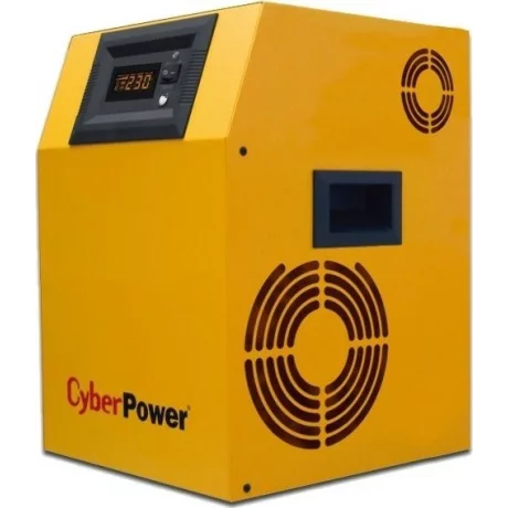 UPS CYBER POWER Inverter (pt. motoare, pompe etc.), Sinusoida Pura,  1500VA/ 1050W, AVR, 2 x socket Shucko &amp;amp;amp; 1 x Terminal Block, fara baterie, display LCD, seria EPS, &quot;CPS1500PIE&quot; (include TV 8 lei)