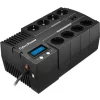 UPS CYBER POWER Line Int. cu management, LCD, brick,  1200VA/ 720W, AVR, 8 x socket Shucko, display LCD, 2 x baterie 12V/5.8Ah, Backup 51-80min, incarc.8h, USB, USB Charger Port, combo RJ45, GreenPower (Energy Saving), &quot;BR1200ELCD&quot; (include TV 8 lei)