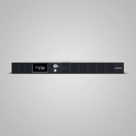 UPS CYBER POWER Line Int. cu management, LCD, rack,  1500VA/ 900W, AVR, 6 x socket IEC, display LCD, 4 x baterie 6V/9Ah, Backup 4-14min, incarc.8h, USB, RS232, combo RJ45, GreenPower, serie OR, Rack 1U,&quot;OR1500ERM1U&quot; (include TV 8 lei)