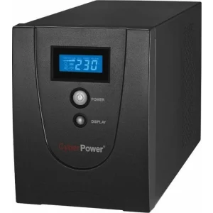 UPS CYBER POWER Line Int. cu management, LCD, tower,  2200VA/ 1320W, AVR, 6 x socket IEC, display LCD, 2 x baterie 12V/9Ah, Backup 1 - 6 min, incarcare 8h, USB, RS232, combo RJ45, GreenPower (Energy Saving), &quot;VALUE2200EILCD&quot;  (include TV 23 lei)