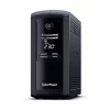 UPS CYBER POWER Line Int. cu management, LCD, tower,   700VA/ 390W, AVR, 4 x socket Schuko, display LCD, 1 x baterie 12V/7Ah, Backup 1- 8 min, incarcare 8h, conector USB, port RS232, combo RJ45, GreenPower (Energy Saving),&quot;VP700ELCD&quot; (include TV 3 le