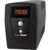 UPS CYBER POWER Line Int. cu management, LCD, tower,   800VA/ 480W, AVR, 3 x socket IEC, display LCD, 1 x baterie 12V/9Ah, Backup 1-8 min, incarcare 8h, conector USB, port RS232, combo RJ45, GreenPower (Energy Saving), &quot;VALUE800EILCD&quot; (include TV 3 l