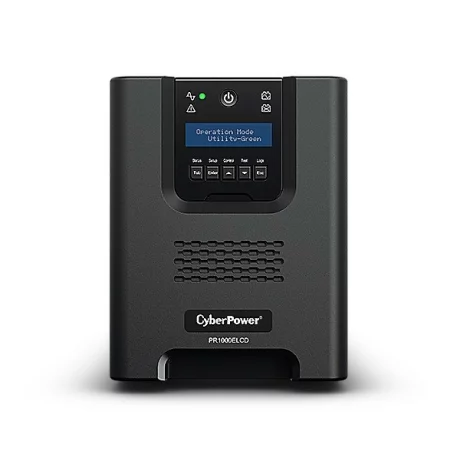 UPS CYBER POWER Line Int. cu Sinusoida Pura, LCD, tower, 1000VA/ 900W, GreenPower, serie PR PR1000ELCD