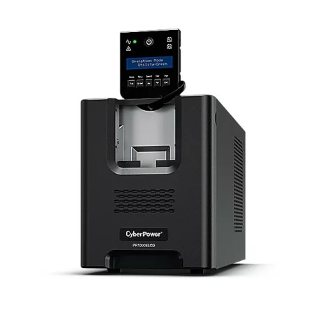 UPS CYBER POWER Line Int. cu Sinusoida Pura, LCD, tower, 1000VA/ 900W, GreenPower, serie PR PR1000ELCD