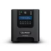 UPS CYBER POWER Line Int. cu Sinusoida Pura, LCD, tower,    750VA/ 675W, AVR, 6 x socket IEC, display LCD, 1 x baterie RBP0014, Backup 4 - 12 min, incarcare 8h, USB, RS232, GreenPower, serie PR &quot;PR750ELCD&quot;  (include TV 3 lei)