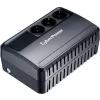 UPS CYBER POWER Line Int.  fara management,   650VA/ 360W, AVR, 3 x socket Schuko, indicatie status cu LED, 1 x baterie 12V/5Ah, Backup: 21 - 35 min, incarcare pana la 8h, &quot;BU650E&quot; (include TV 3 lei)