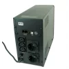 UPS GEMBIRD, Line Int. cu management, mini tower, 1200VA/720W, AVR, IEC x 3/ Schuko x 2, 2 x baterie 12V/7Ah, display LCD, back-up 1 - 10 min., &quot;EG-UPS-033&quot;, (include TV 8 lei)