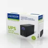 UPS GEMBIRD, Line Int. cu management, mini tower, 1200VA/720W, AVR, IEC x 3/ Schuko x 2, 2 x baterie 12V/7Ah, display LCD, back-up 1 - 10 min., &quot;EG-UPS-033&quot;, (include TV 8 lei)