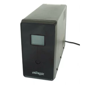 UPS GEMBIRD, Line Int. cu management, mini tower, 1500VA/900W, AVR, IEC x 3/ Schuko x 2, 2 x baterie 12V/8Ah, display LCD, back-up 1 - 10 min., &quot;EG-UPS-034&quot;, (include TV 8 lei)