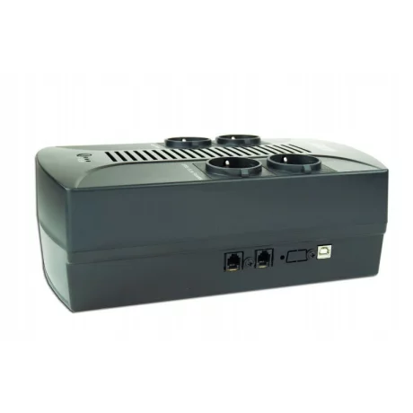 UPS GEMBIRD, Line Int. , brick, 850VA/510W, AVR, Schuko x 4, 1 x baterie 12V/8Ah, LED, back-up 1 - 10 min., &quot;EG-UPS-002&quot;, (include TV 8 lei)