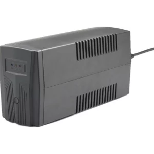 UPS GEMBIRD Line Interactive,   650VA/ 390W, AVR, 2 x socket Schuko, indicatie status cu LED, 1 baterie 12V/7Ah, Backup: pana la 20 min., incarcare: pana la 12h, &quot;Basic 650&quot; &quot;EG-UPS-B650&quot;i) (include TV 3 lei)