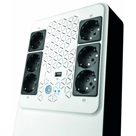 UPS LEGRAND, &quot;MULTIPLUG&quot;, Line Int. cu management, brick, 800VA/480W, AVR Schuko x 6, 1 x baterie 12V/7.2Ah, back-up 1 - 10 min., &quot;000000000000310082&quot;, ,