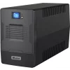 UPS MUSTEK Line Int. cu management, LCD,  1000VA/ 600W, AVR, 2 x IEC &amp;amp;amp; 2 x Shucko, display LCD, 2 x baterie 12V/7Ah, Backup: 30 sec - 35 min., incarcare: 6h, con. USB, combo RJ45, &quot;PowerMust 1000 Li. LCD&quot;&quot;1000-LCD-LI-T30&quot;  (include TV 8 lei)