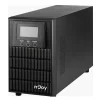 UPS NJOY, &quot;ATEN PRO 1000&quot;, Online cu sinusoida pura, tower, 1000VA/900W, AVR, Schuko x 3, 2 x baterie 12V/9Ah, display LCD, back-up 1 - 10 min., &quot;PWUP-OL100AP-AZ01B&quot;, ,