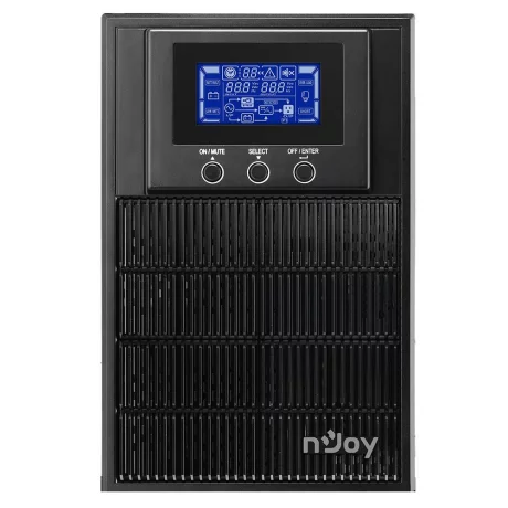 UPS NJOY, &quot;ATEN PRO 1000&quot;, Online cu sinusoida pura, tower, 1000VA/900W, AVR, Schuko x 3, 2 x baterie 12V/9Ah, display LCD, back-up 1 - 10 min., &quot;PWUP-OL100AP-AZ01B&quot;, ,